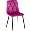 Esszimmerstuhl Clairton (Grundmaterial Samt, Farbe creme)