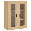 Skříň highboard dub sonoma 69,5 x 34 x 180 cm kompozitní dřevo 3198548