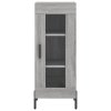 Skříň highboard šedá sonoma 34,5 x 34 x 180 cm kompozitní dřevo 3200399