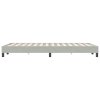 Postel Box Spring bez matrace světle šedá 120x220 cm samet 3315867