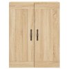 Skříň highboard dub sonoma 69,5 x 34 x 180 cm kompozitní dřevo 3199908