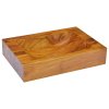 Umyvadlo masivní teak 50 x 35 x 10 cm 326163