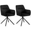 2er Set Stuhl Tipton Stoff (Farbe creme)