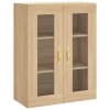 Skříň highboard dub sonoma 69,5 x 34 x 180 cm kompozitní dřevo 3198324