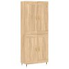 Skříň highboard dub sonoma 69,5 x 34 x 180 cm kompozitní dřevo 3199668