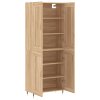 Skříň highboard dub sonoma 69,5 x 34 x 180 cm kompozitní dřevo 3199668