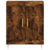 Skříň highboard kouřový dub 69,5 x 34 x 180 cm kompozitní dřevo 3198334