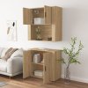 Skříň highboard dub sonoma kompozitní dřevo 3185354