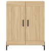 Skříň highboard dub sonoma 69,5 x 34 x 180 cm kompozitní dřevo 3198348