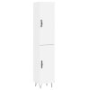 Skříň highboard bílá 34,5 x 34 x 180 cm kompozitní dřevo 3198817