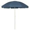 Plážový slunečník modrý 240 cm 314704