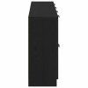 Servírovací skříň 2 pcs Černý dub 60 x 30 x 70 cm 3333073