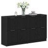 Servírovací skříň 2 pcs Černý dub 60 x 30 x 70 cm 3333073