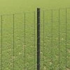 Plot s sloupkem Šedá 1,6 x 10 m Ocel a PVC 3336085