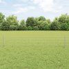 Plot s sloupkem Stříbrná 0,4 x 50 m Ocel 3336210