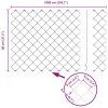 Plot s sloupkem Stříbrná 0,8 x 10 m Ocel 3336295