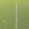 Plot s sloupkem Stříbrná 1 x 25 m Ocel 3336362