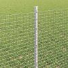 Plot s sloupkem Stříbrná 0,6 x 50 m Ocel 3336388