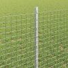 Plot s sloupkem Stříbrná 0,8 x 50 m Ocel 3336394