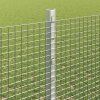 Plot s sloupkem Stříbrná 1,2 x 50 m Ocel 3336399