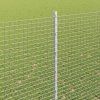 Plot s sloupkem Stříbrná 1,5 x 50 m Ocel 3336409