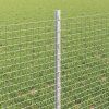 Plot s sloupkem Stříbrná 0,6 x 100 m Ocel 3336422
