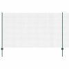 Plot s sloupkem Zelená 1,4 x 25 m Ocel a PVC 3336487