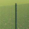 Plot s sloupkem Zelená 1,6 x 25 m Ocel a PVC 3336495