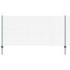 Plot s sloupkem Zelená 1,2 x 50 m Ocel a PVC 3336519