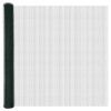 Plot s sloupkem Zelená 1,5 x 50 m Ocel a PVC 3336765