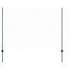 Plot s sloupkem Zelená 1,5 x 50 m Ocel a PVC 3336767