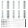 Plot s sloupkem Zelená 1,5 x 50 m Ocel a PVC 3336767