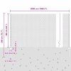 Plot s sloupkem Zelená 1,6 x 50 m Ocel a PVC 3336769