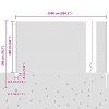 Plot s sloupkem Šedá 1,6 x 25 m Ocel a PVC 3336873