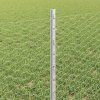 Plot s sloupkem Stříbrná 0,6 x 50 m Ocel 3337027