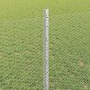 Plot s sloupkem Stříbrná 0,8 x 50 m Ocel 3337030