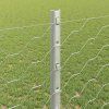 Plot s sloupkem Stříbrná 1,2 x 50 m Ocel 3337041