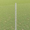Plot s sloupkem Stříbrná 1,4 x 50 m Ocel 3337042