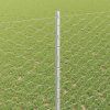 Plot s sloupkem Stříbrná 1,4 x 50 m Ocel 3337045