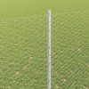Plot s sloupkem Stříbrná 1,6 x 50 m Ocel 3337053