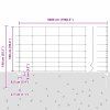 Plot s sloupkem Stříbrná 1 x 50 m Ocel 3337147