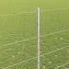 Plot s sloupkem Stříbrná 1,5 x 50 m Ocel 3337162