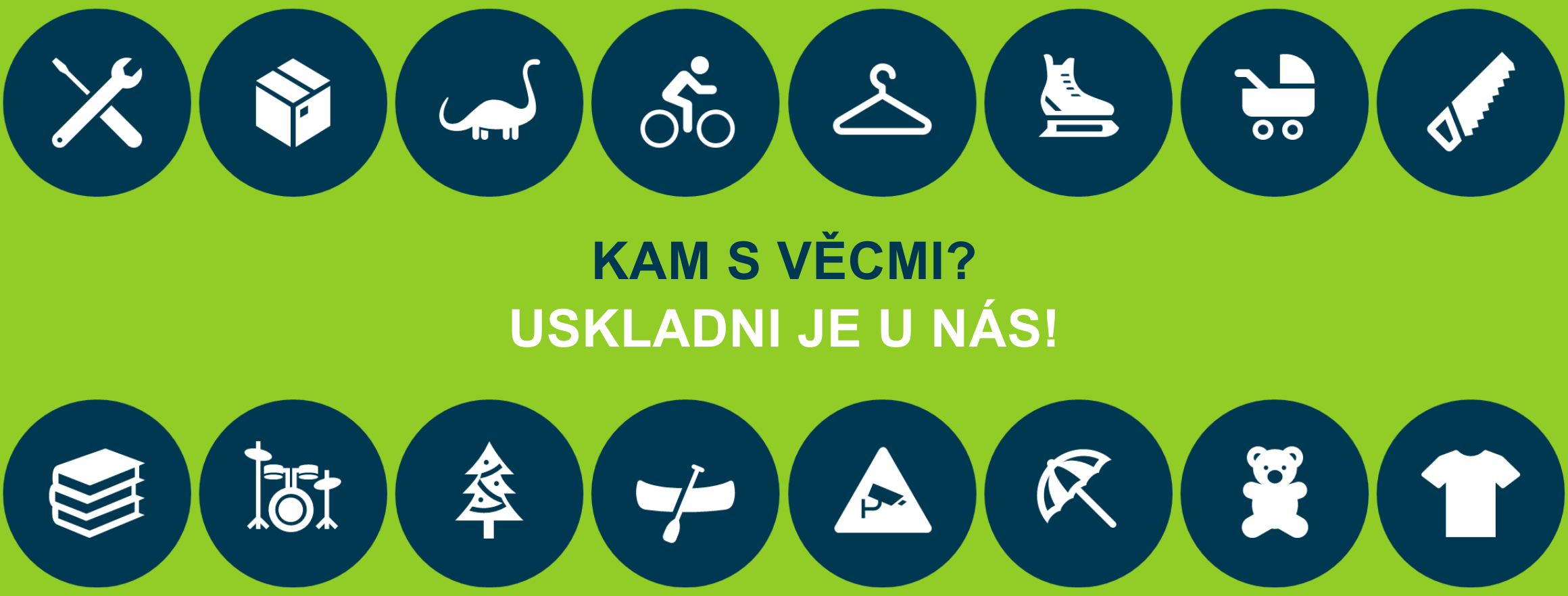 Nevíte kam s věcmi?