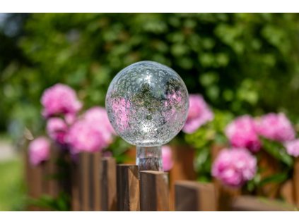 sklenena koule na plot kristal