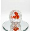 sklenene tezitko spiral red