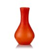 sklenena vaza classic red
