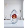 skleneny objekt egg red