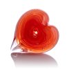sklenene srdce cervene