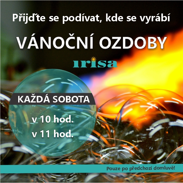 Navštivte IRISA Vsetín – sobotní komentovaná exkurze do výroby vánočních ozdob