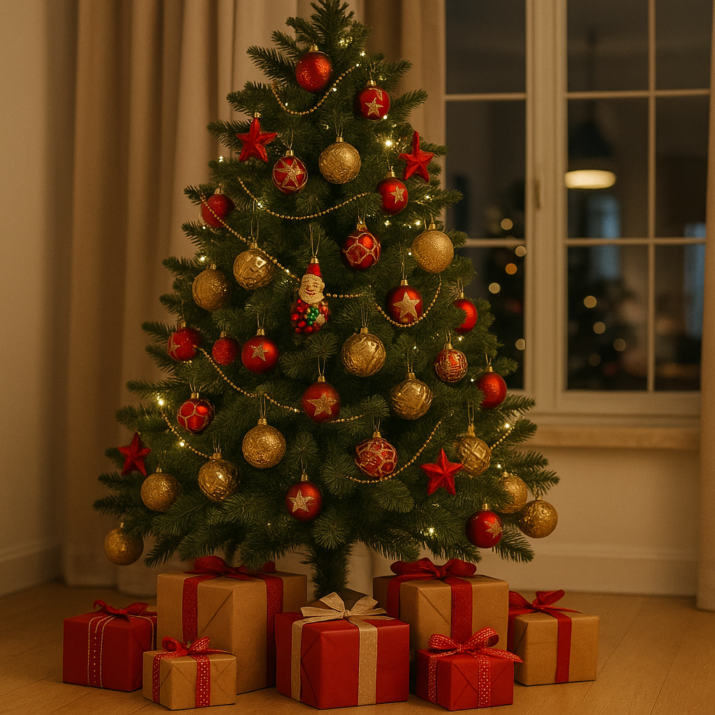 Retro vánoční ozdoby